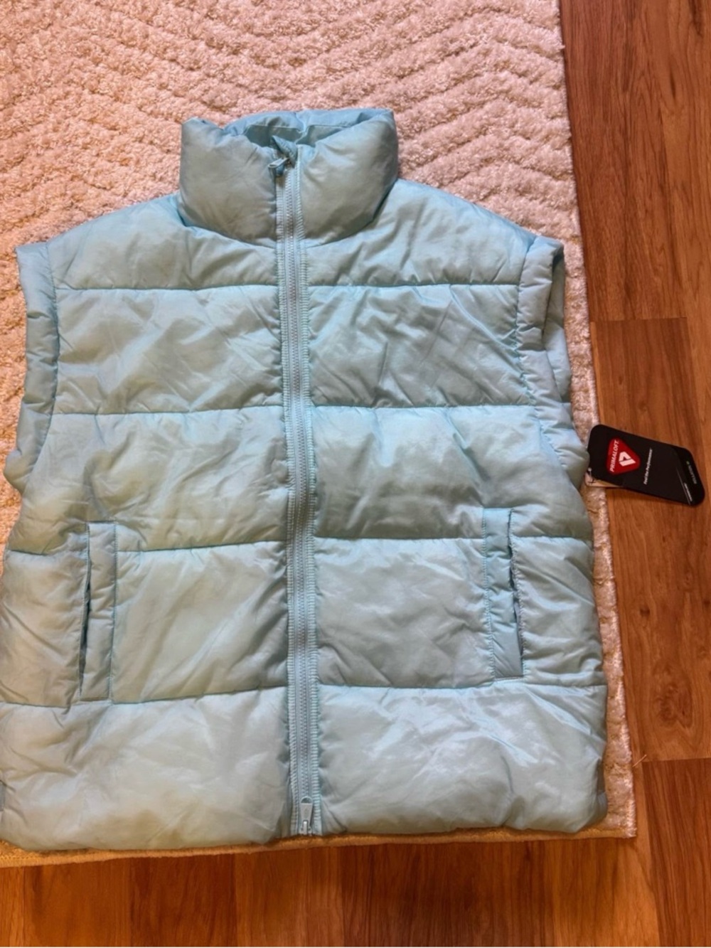 FP Movement by Free People Light Blue Puffer Vest